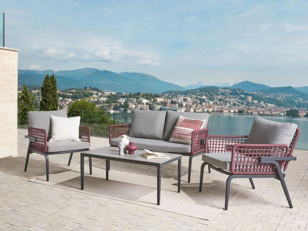 Seliani 4-Piece Patio Lounge Set