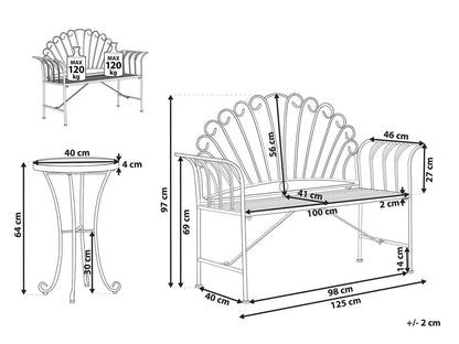 Calinia 2-Piece Patio Seating Group