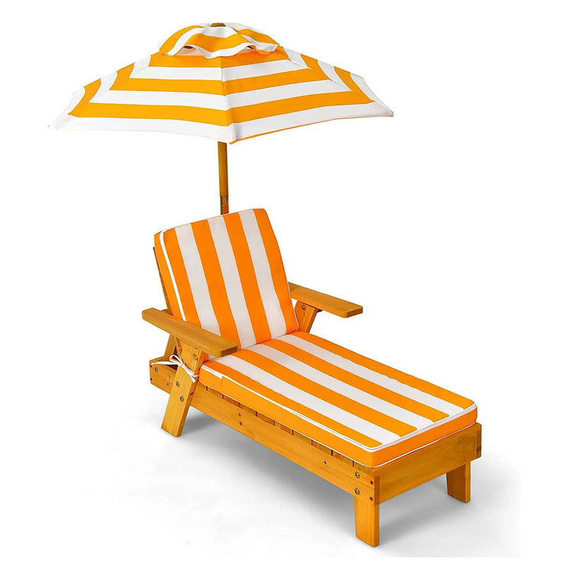 Cosiwa Wood Sun Lounger