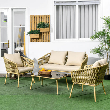 Ouseti 4-Piece Patio Furniture Set