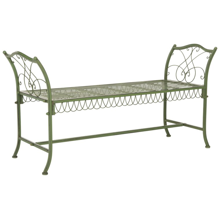 Cavin Metal Outdoor Bench