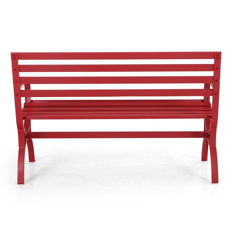 Rusiko Metal Outdoor Bench